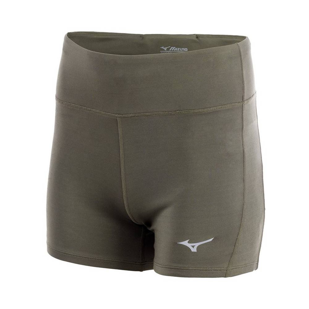 Collant Mizuno Impulse Short Donna - Grigie - 56182-EIOU